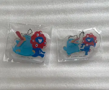 오사카 만박 미야쿠미야쿠 x ICOCA 아크릴 키링 2종 세트