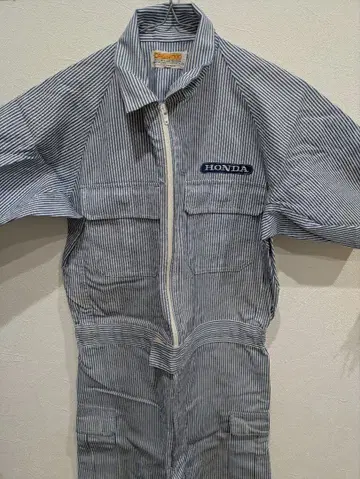 HONDA 스트라이프 오버롤 히코리 레어