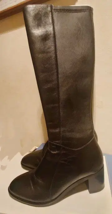 CA VA CLUB.A 롱 부츠 블랙