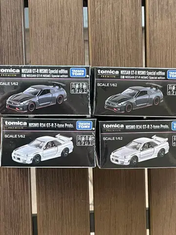 재팬 모빌리티쇼 한정판 2025 토미카 4개 GT-R 미개봉품