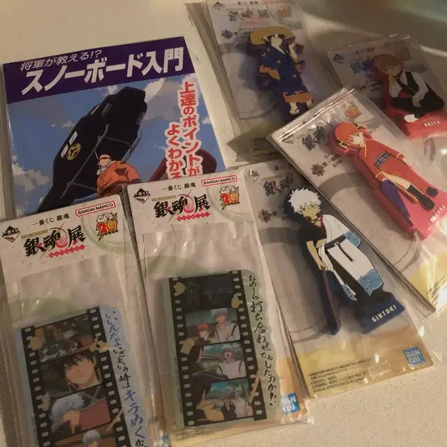 은혼 10주년 쿠지 아크릴, 긴토키 러버스탠드. 소고 카구라 신스케