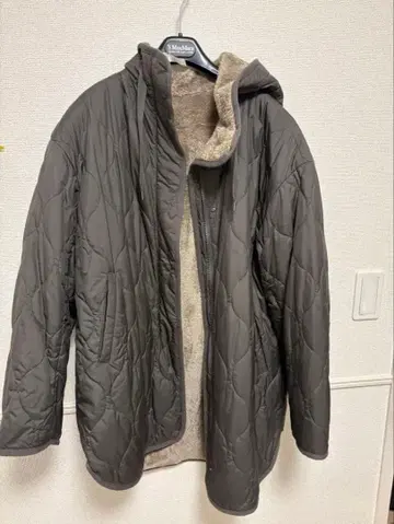 [ 클리닝 완료 ] 프레임워크 퀼팅 보아 2WAY 후디 코트