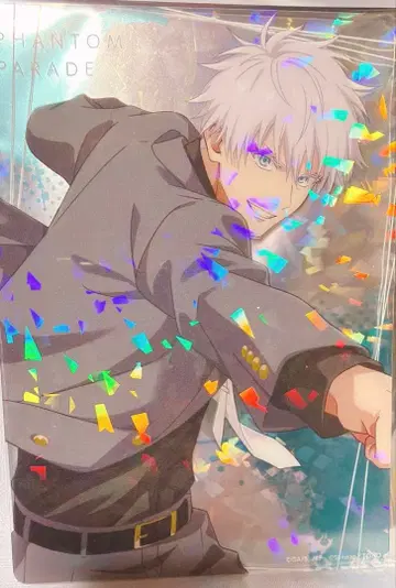 주술회전 팬파레 환영야행본점 클리어 카드 2nd 기념일 고죠 사토루