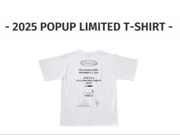 feels. 우에스기 슈헤이 pop-up 한정판 Tee L