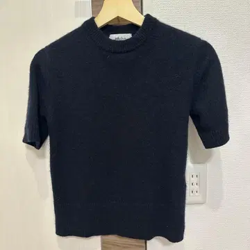 Mila Owen 네이비 반팔 니트 S