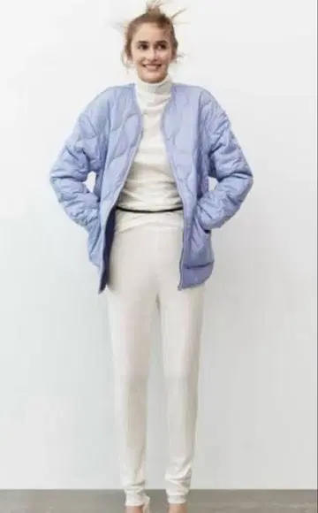 ZARA 오버 사이즈 퀼팅 패딩 자켓