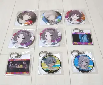 걸즈밴드 클라이 온라인 복권 페인터 캔뱃지 키링