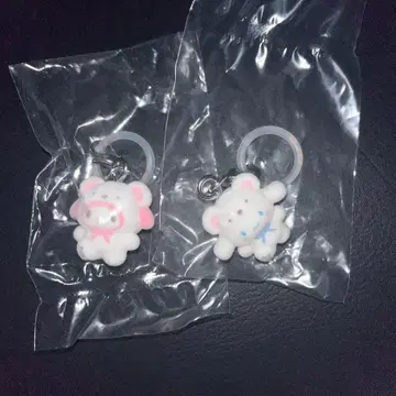 산리오 메지루시 액세서리 포근포근 스노우 시나몬&마이멜로디 2개 세트