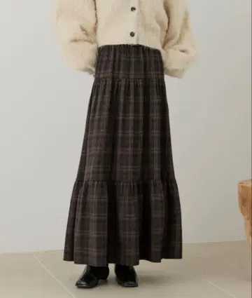 hinari 셔링 캉캉 스커트