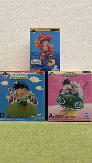 원피스 드래곤볼 피규어 세트
