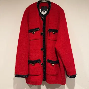 메릴 로게 오버 사이즈 트위드 자켓