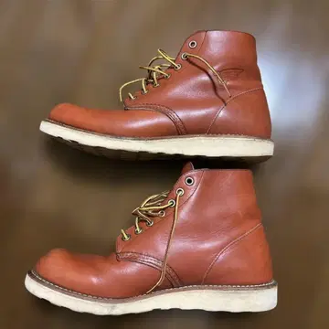 RED WING 레드윙 8166 자수 깃털 택 플레인토 27cm