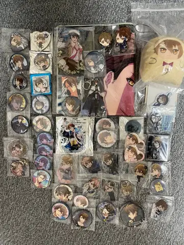 아이돌리쉬 세븐 류노스케 굿즈 세트 캔뱃지 아크릴 스탠드 푸딩