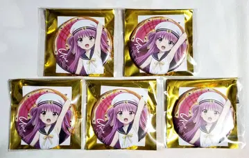 Summer Pockets 서머포켓 도넛 캔뱃지 카토 우미 5종 세트