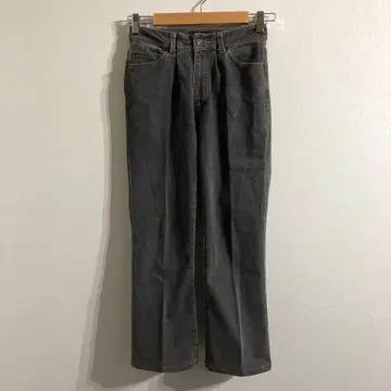 립 메이크 / 스트레이트 데님 / 64 사이즈 / 차콜