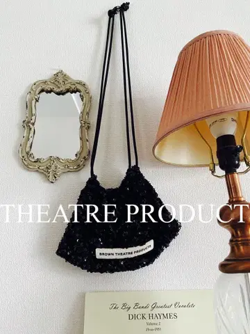 새상품 THEATRE PRODUCTS 스팽글 숄더 미니백