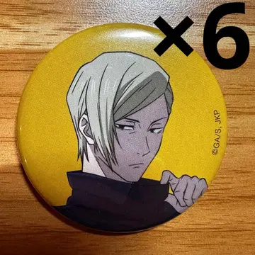 애니메이션 주술회전전 나나미 켄토 캔뱃지 회옥 옥절 6개 세트