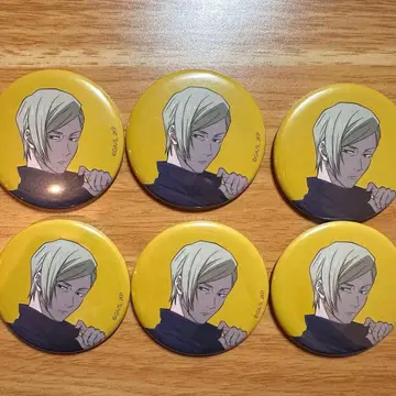 애니메이션 주술회전전 나나미 켄토 캔뱃지 회옥 옥절 6개 세트