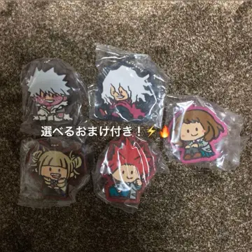 나의 히어로 아카데미아 러버 키링 5개 세트