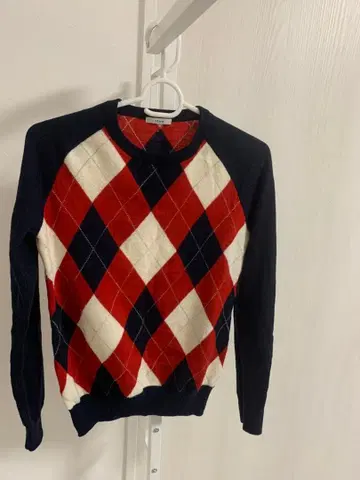 IENA 이에나 아가일 무늬 니트 스웨터 가을/겨울