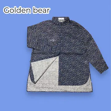 골든 베어 / Golden bear 오가닉 코튼 미니 꽃무늬 셔츠 XL