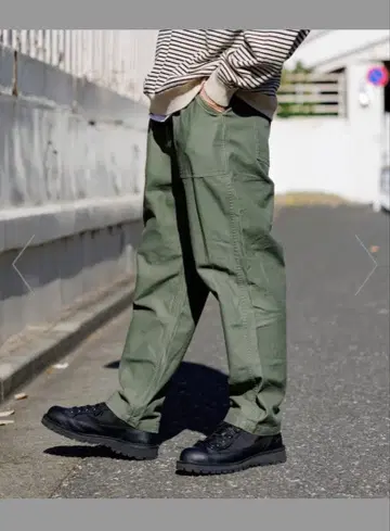 건호 퍼티그 팬츠 올리브 S 사이즈