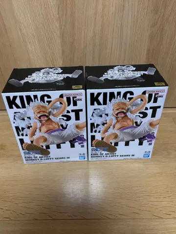 원피스 KING OF ARTIST 루피 GEAR 5 피규어 2체