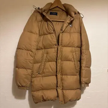 GYMPHLEX 짐플렉스 후드 부착 롱 다운 자켓