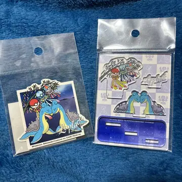 포켓몬 로컬 Acts 한정판 아크릴 스탠드 스티커 라프라스 미야기