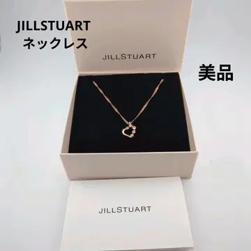 JILLSTUART 하트 목걸이 골드 박스 포함 구매 영수증 포함
