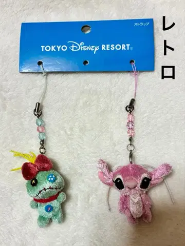 [ 레어! ] 스티치 엔젤 스크램프 비즈 스트랩