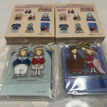 산리오 더 보드빌 듀오 시크릿 아크릴 스탠드 참 2개