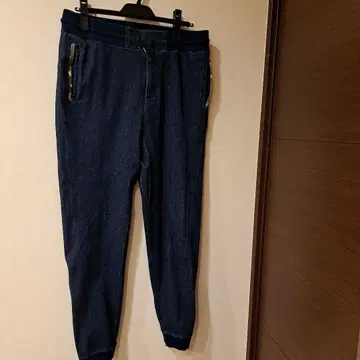 Hurley 맨투맨 데님 조거 팬츠