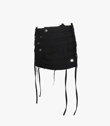 theredthread S layered panel skirt mini