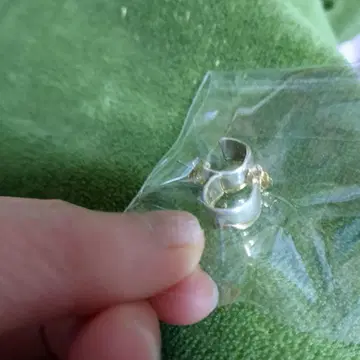 후프 귀걸이 실버 골드