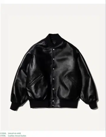 새상품! a.presse/Leather Award Jacket