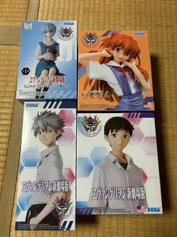 에반게리온 피규어 4체 세트