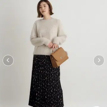 더블 페이스 페더 풀오버 02/내추럴