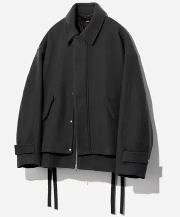 HARE 울리 테크 레이어드 블루종 M 블랙