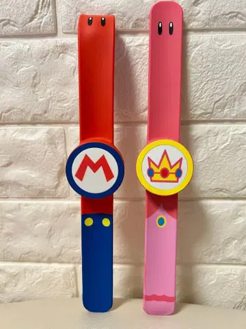 마리오 파워업 밴드 마리오 피치 2개 세트