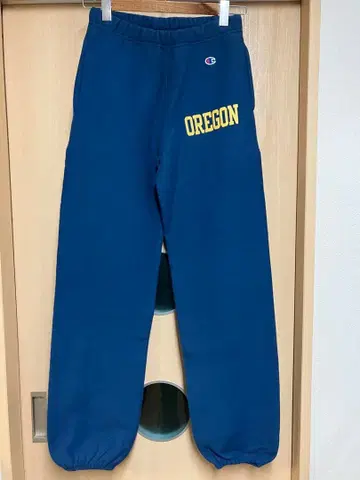 미국제 Champion Oregon 스웨트 팬츠 네이비