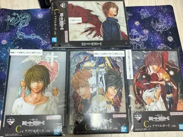 데스노트 제일복권 C상 아크릴 보드 컴플리트 세트 즉시 구매 가능