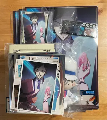 명탐정 코난 세가 럭키 쿠지 메모리얼 컷 File3 노려진 입술 세트1