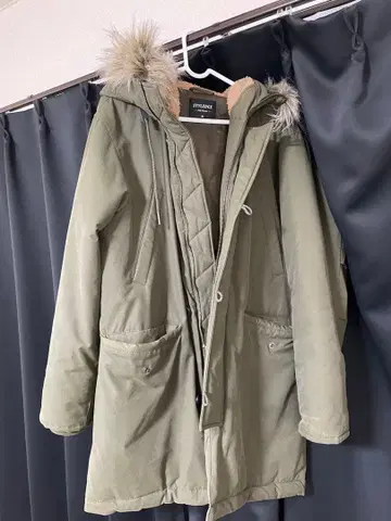 STYLEEDGE 올리브 모즈 코트 M