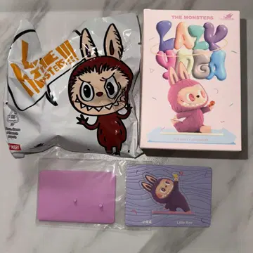 POPMART LABUBU Lazy Yoga 시리즈 (내부 가방 미개봉)