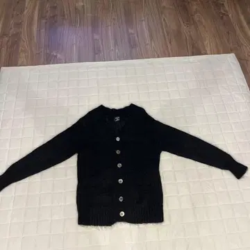 CABANE de ZUCCA 블랙 가디건