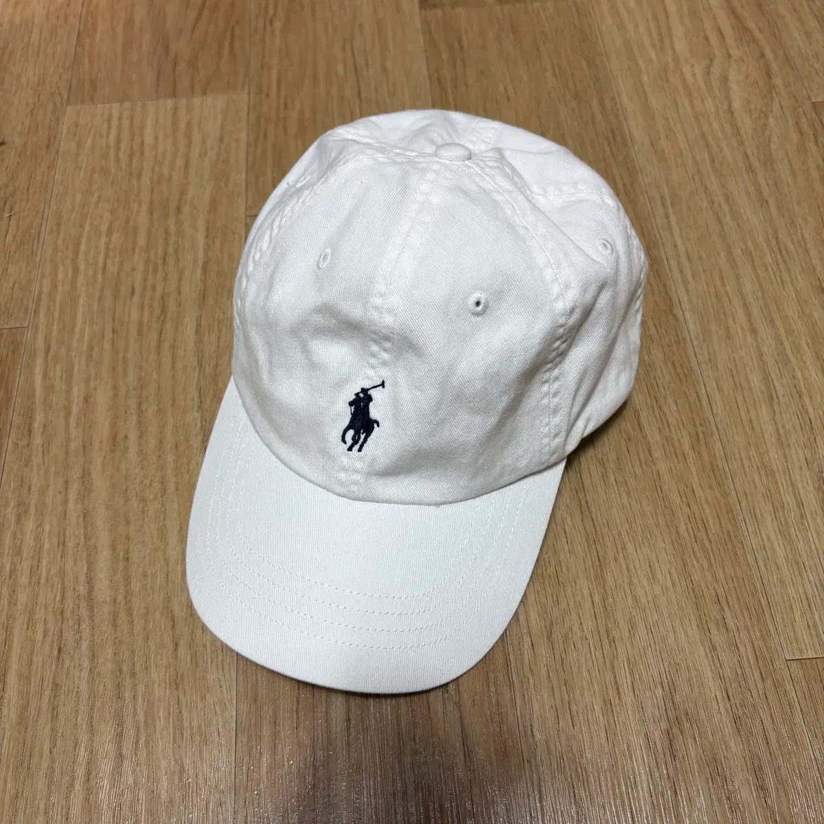 Polo Ralph Lauren White Ball Cap (New)