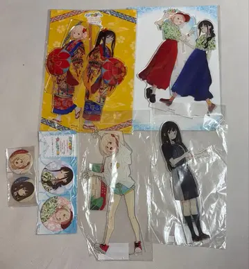 리코리스 리코일 아크릴 스탠드 Blue Turtle 미야코지마 캔뱃지