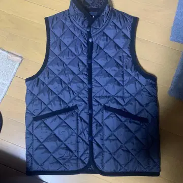 라벤햄 퀼팅 베스트 네이비 36