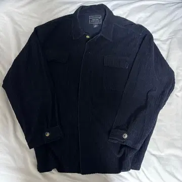 90s U.S. EXPEDITION 코듀로이 셔츠 자켓 블랙